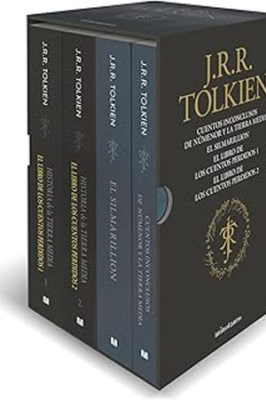 Estuche Tolkien 2 (Silmarillion, Cuentos Inconclusos, Historias De Tierra Media 1 y 2)