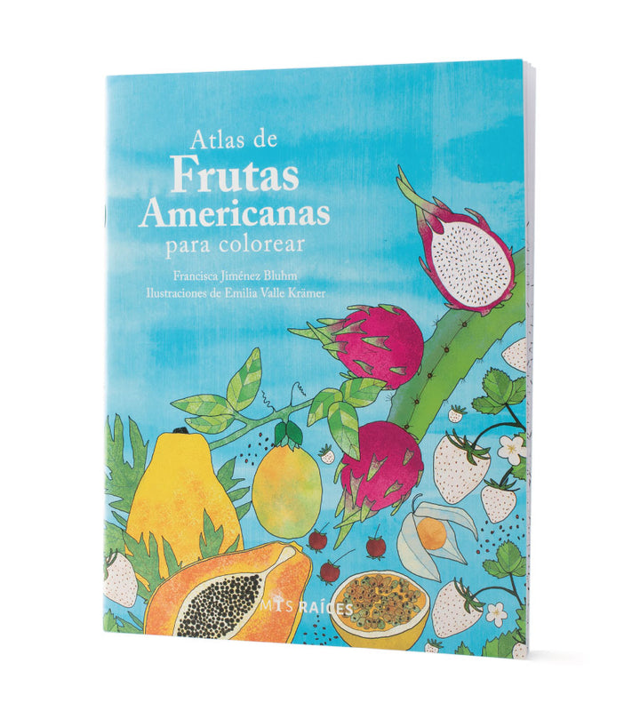 Atlas de Frutas Americanas para colorear