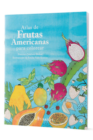 Atlas de Frutas Americanas para colorear