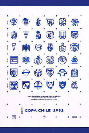 AFICHE COPA CHILE 1991