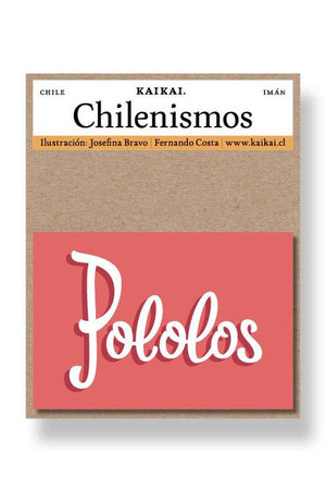 IMÁN CHILENISMOS - Pololos