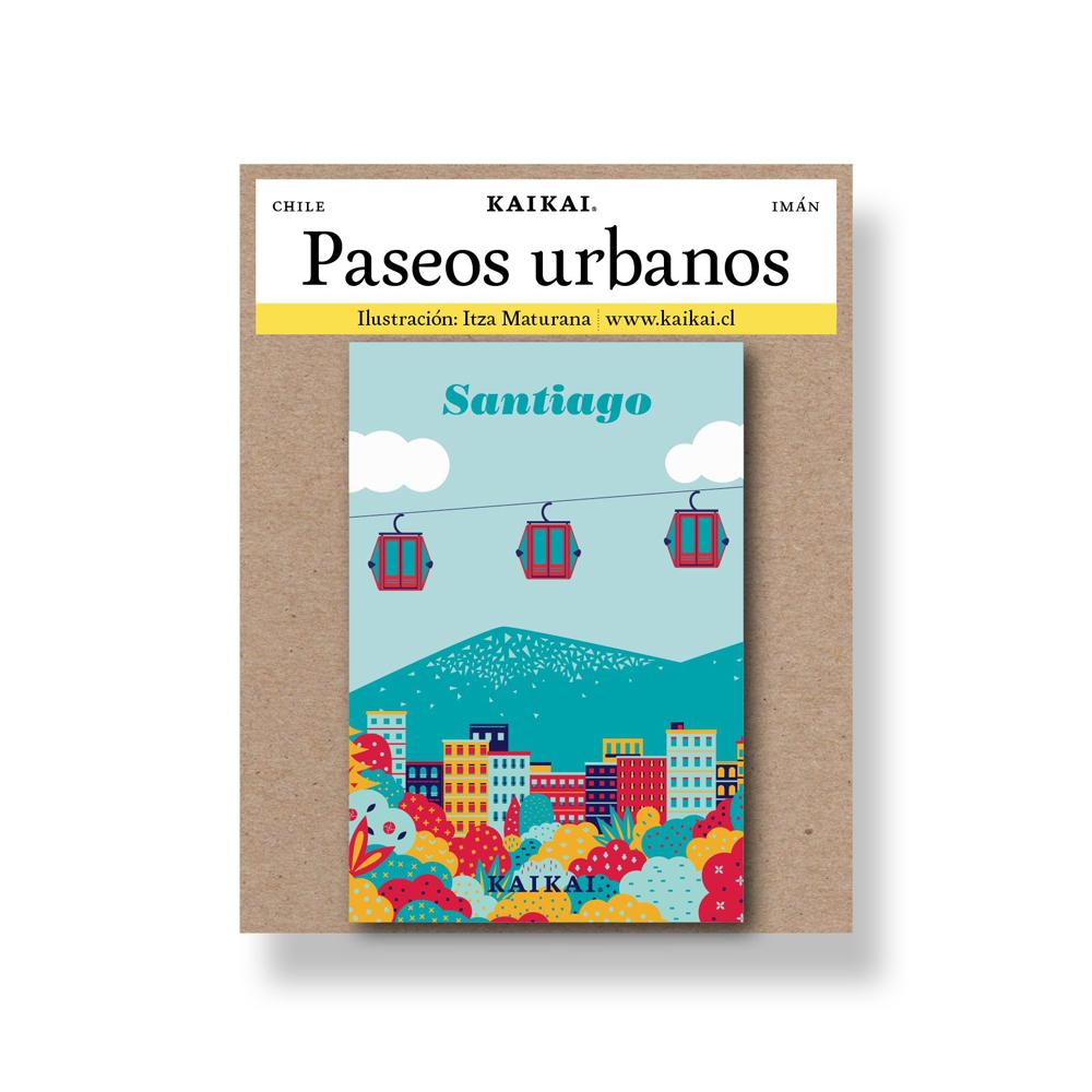 IMÁN PASEOS URBANOS - Teleférico de Santiago