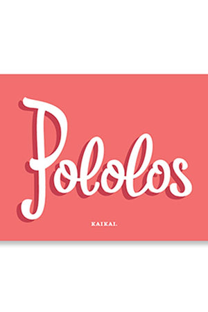 POSTAL CHILENISMOS - Pololos